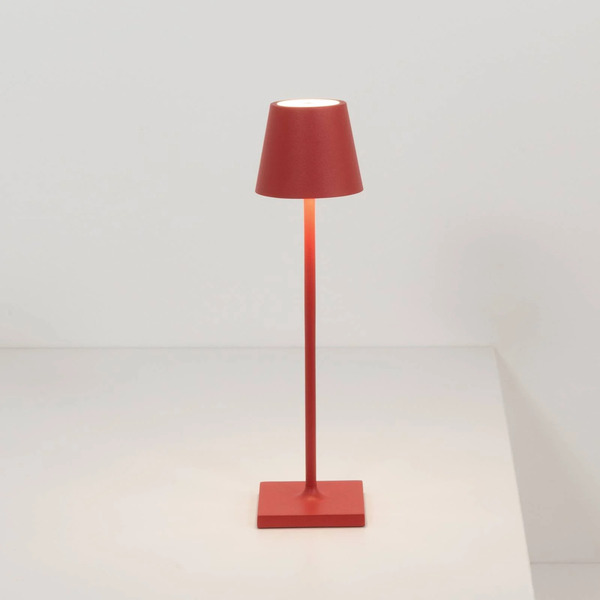  Zafferano Zafferano Poldina Micro Battery-powered Lamp Ip65 Red 