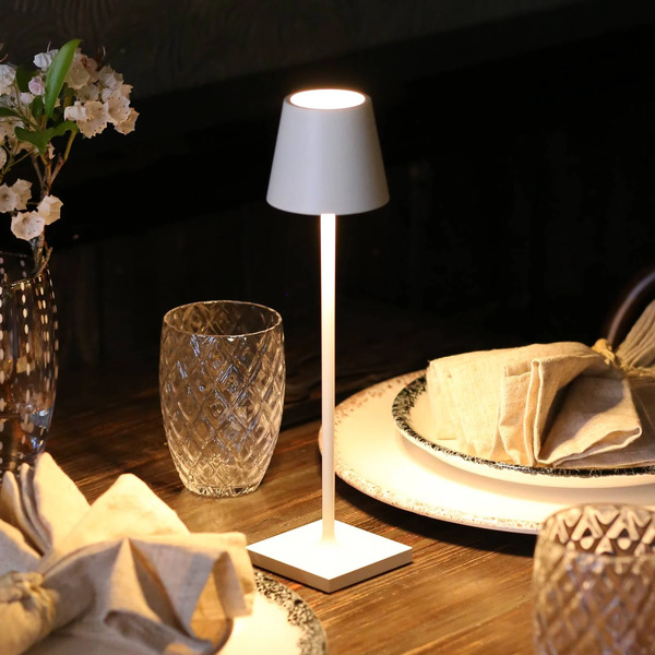  Zafferano Zafferano Poldina Micro Battery-powered Lamp, Ip65 White 
