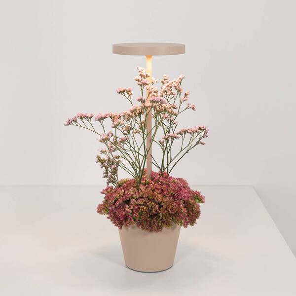  Zafferano Zafferano Poldina Reverso Rechargeable Table Lamp, Sand 