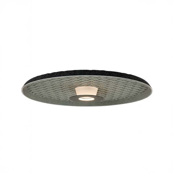  Zambelis Zambelis Led Ceiling Light 25177, Grey/black, ø 45 Cm, Metal 