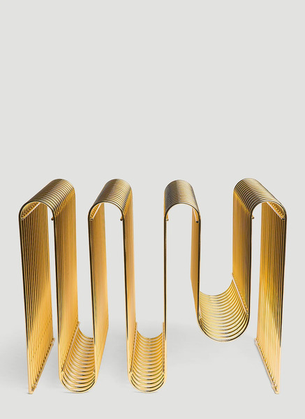  Aytm Aytm Curva Magazine Holder -  Furniture Gold One Size 