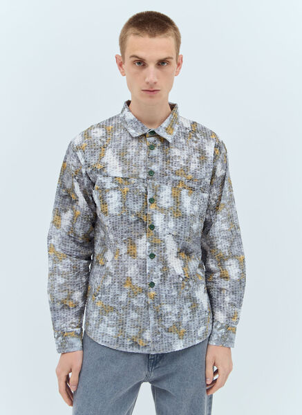  Brain Dead Brain Dead Distorted Heart Shirt - Man Shirts Grey M 