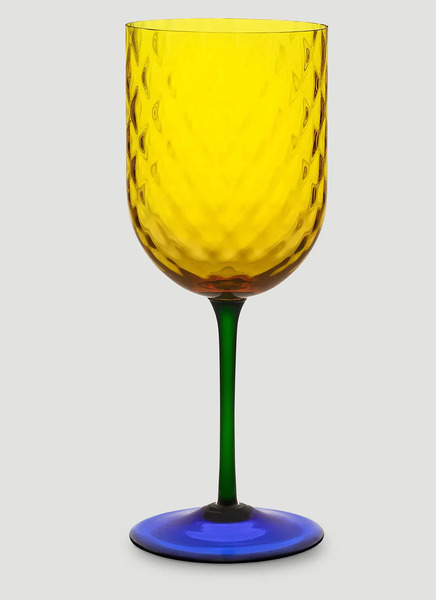  Dolce & Gabbana Casa Dolce & Gabbana Casa Hand-blown Murano Red Wine Glass -  Glassware Multicoloured One Size 