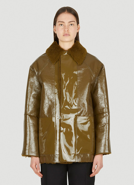  Kassl Editions Kassl Editions Original Lacquer Jacket - Woman Jackets Olive M 