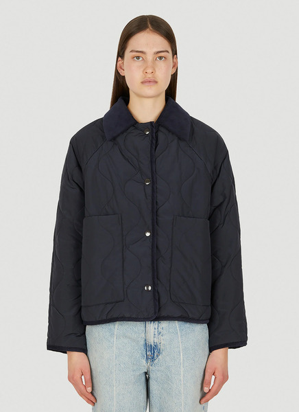  Kassl Editions Kassl Editions Original Quilted Jacket - Woman Jackets Navy M 