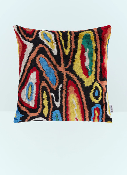  Les Ottomans Les Ottomans Velvet Cushion -  Textiles Multicolour One Size 