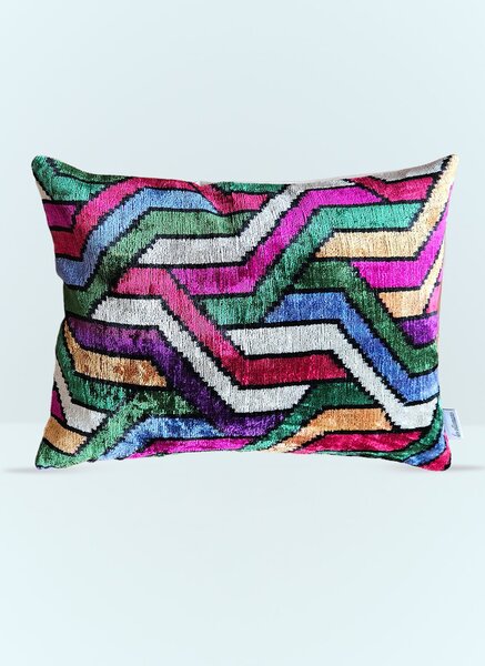  Les-ottomans Les-ottomans Velvet Cushion -  Textiles Multicolour One Size 