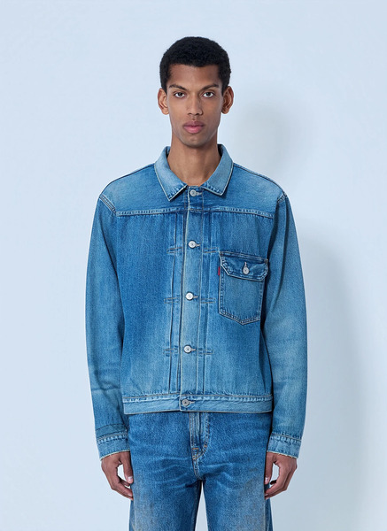  Levi's Levi's Denim Jacket - Man Jackets Blue M 