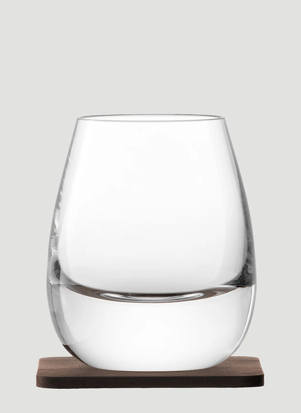 Lsa International Lsa International Set Of Two Islay Whiskey Glass And Coaster -  Glassware Transparent One Size 