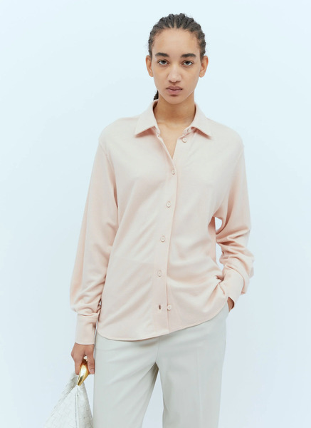  Max Mara Max Mara Wool Shirt - Woman Shirts Pink It - 40 