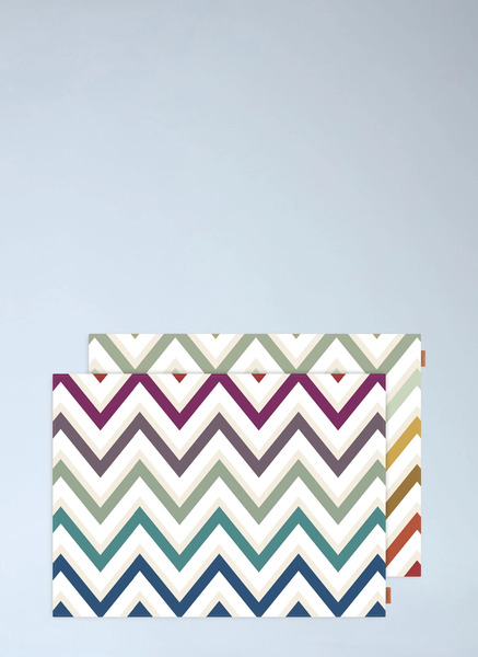  Missoni Missoni Set Of Two Watamu Placemat -  Kitchen  Multicolour One Size 