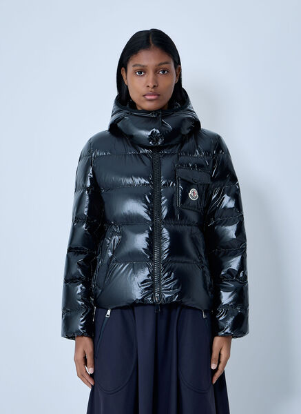  Moncler Moncler Andro Short Down Jacket - Woman Jackets Black 3 