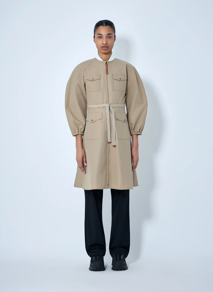  Moncler Moncler Belted Utility Jacket - Woman Jackets Beige It - 40 