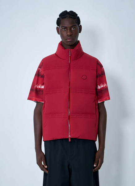  Moncler X A$ap Rocky Moncler X A$ap Rocky Matte Sparky Vest - Man Jackets Red 3 