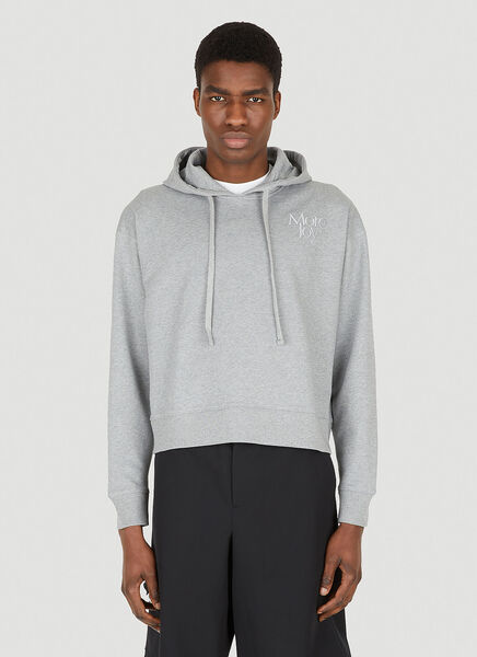  More Joy More Joy Cropped Hooded Sweatshirt -  Sweatshirts Light Grey Xs 