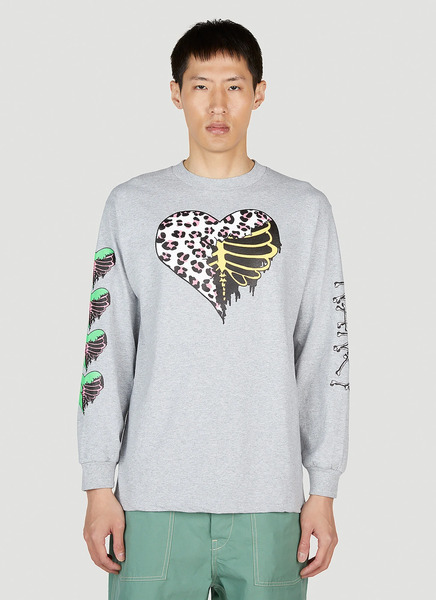  Nancy Nancy Emo Sweatshirt - Man Sweatshirts Grey Xl 