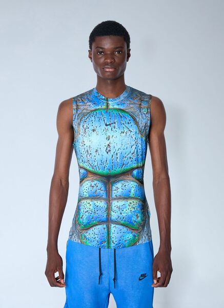  Nike By Yaku Nike By Yaku Re-create Creature Tank Top - Man Tops Blue M 