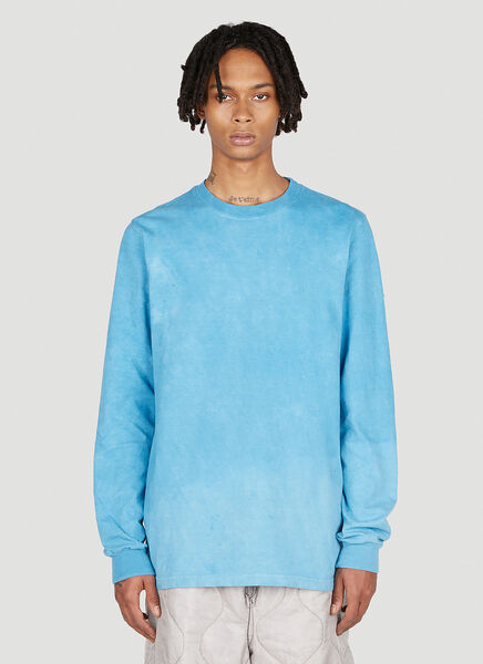  Notsonormal Notsonormal Splashed Long Sleeve T-shirt -  T-shirts Blue M 