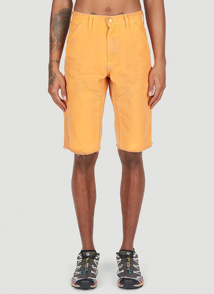  Notsonormal Notsonormal Washed Working Shorts -  Shorts Orange 34 