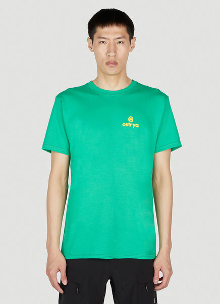  Ostrya Ostrya Core Logo Equi T-shirt - Man T-shirts Green M 
