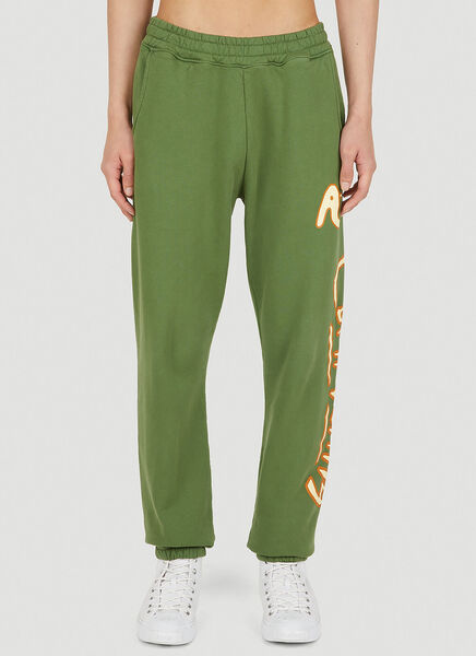  P.a.m. P.a.m. Community Garden Track Pants -  Track Pants Green L 