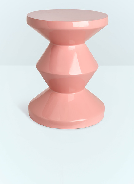  Polspotten Polspotten Zig Zag Stool -  Furniture Pink One Size 
