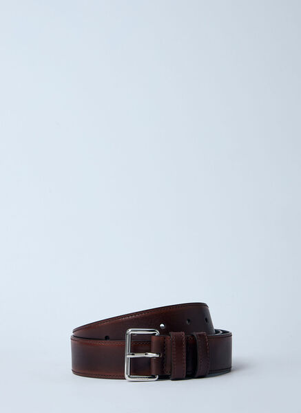  Prada Prada Leather Belt - Man Belts Brown 95 