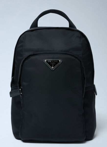  Prada Prada Re-nylon Backpack - Man Backpacks Black One Size 
