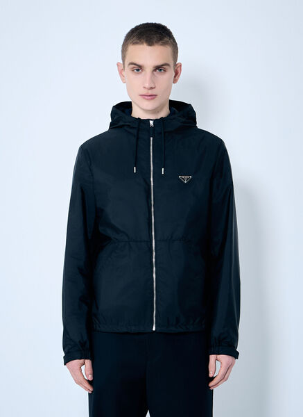 Prada Prada Re-nylon Hooded Jacket - Man Jackets Black It - 52 