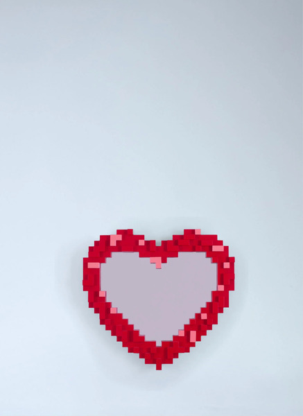  Seletti Seletti Heart Mirror -  Mirrors Clear One Size 