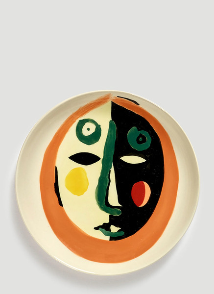  Serax Serax Set Of Four Feast Face 1 Extra Small Plates -  Kitchen  Orange One Size 