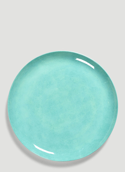  Serax Serax Set Of Two Feast Large Plates -  Kitchen  Blue One Size 