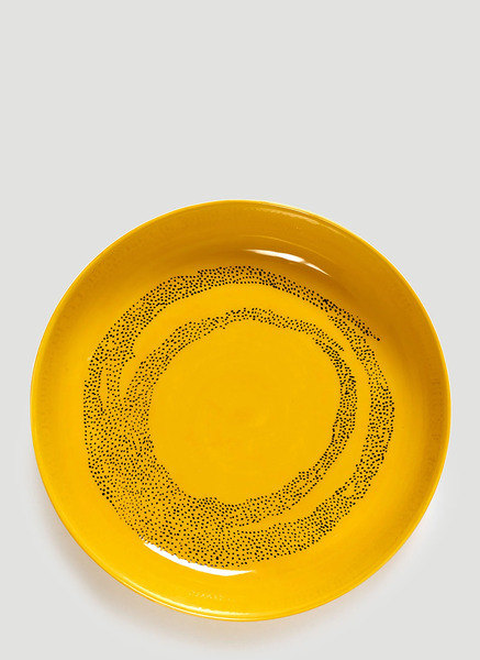  Serax Serax Set Of Two Feast Plates -  Kitchen  Yellow One Size 