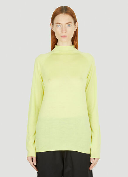 Studio Nicholson Studio Nicholson Calid Sweater - Woman Knitwear Yellow 3 