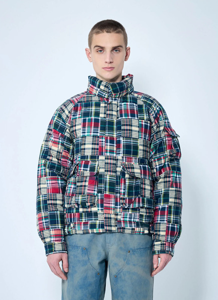  Thisisneverthat® Thisisneverthat® Patchwork Multi Pocket Down Jacket - Man Jackets Multicolour S 