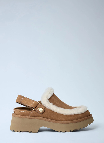  Ugg Ugg Esmee Platform Clogs -  Slip Ons Camel Us - 10 