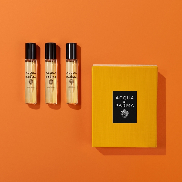  Acqua Di Parma Discovery Set Signatures Of The Sun: Oud, Zafferano, Quercia 