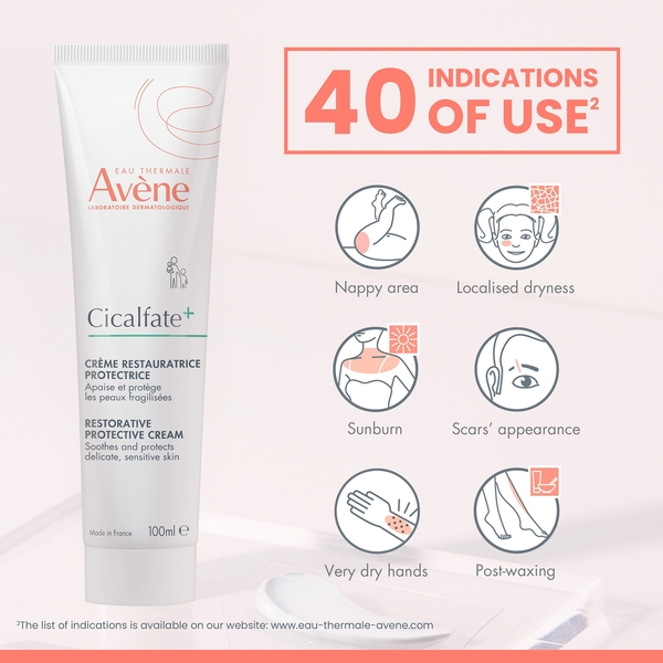  Avène Cicalfate+ Restorative Protective Cream For Very Sensitive Skin 100ml 
