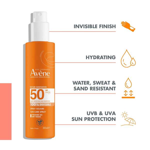  Avène Sun Protection Spray Spf50 200ml 