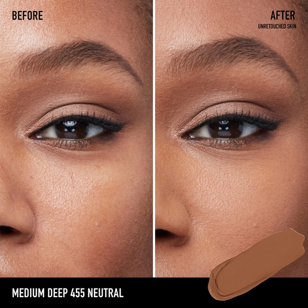  Bareminerals Barepro All-over Skin-perfecting Matte Concealer Mineral Spf 25+++ 7.5ml (various Shades) - Medium Deep 455 Neutral 