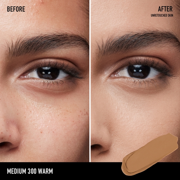  Bareminerals Barepro All-over Skin-perfecting Matte Concealer Mineral Spf 25+++ 7.5ml (various Shades) - Medium 300 Warm 