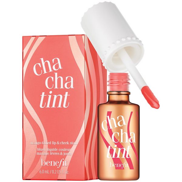  Benefit Chacha Tint Mango Tinted Lip & Cheek Stain 6ml 