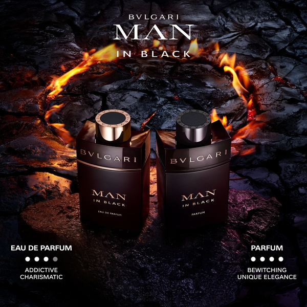  Bvlgari Man In Black Parfum 200ml Refill 