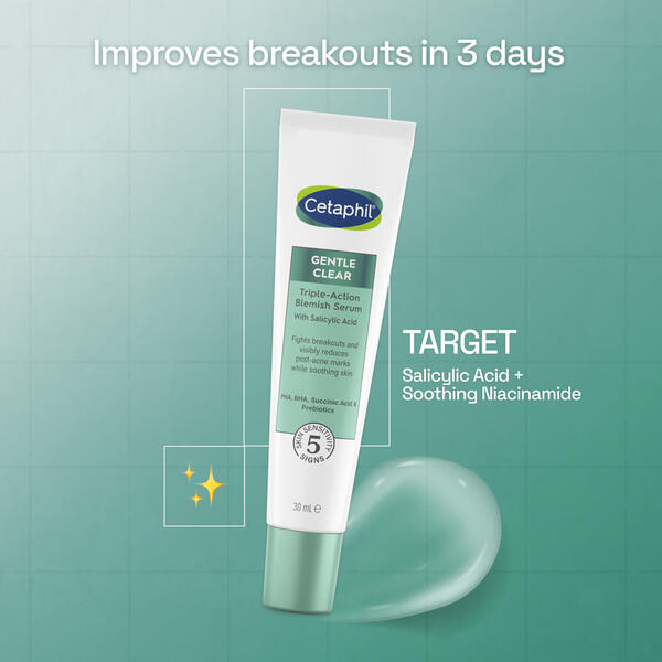  Cetaphil Gentle Clear Blemish Control 3-step Routine Kit (worth £46.50) 