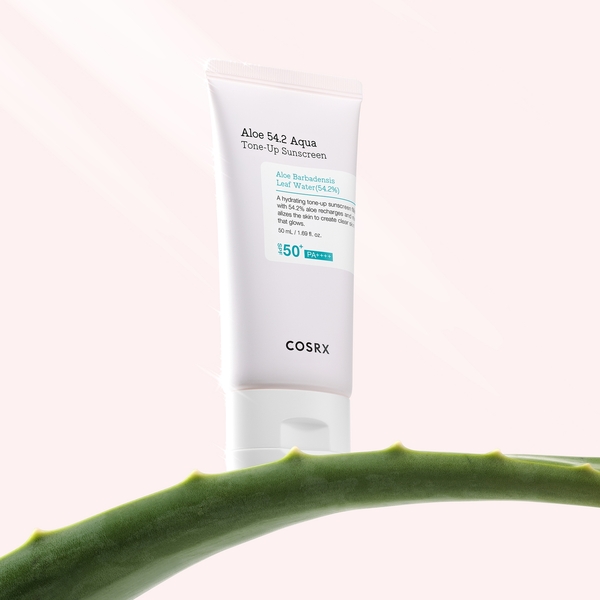  Cosrx Aloe 54.2 Aqua Tone-up Sunscreen Spf 50+ 50ml 