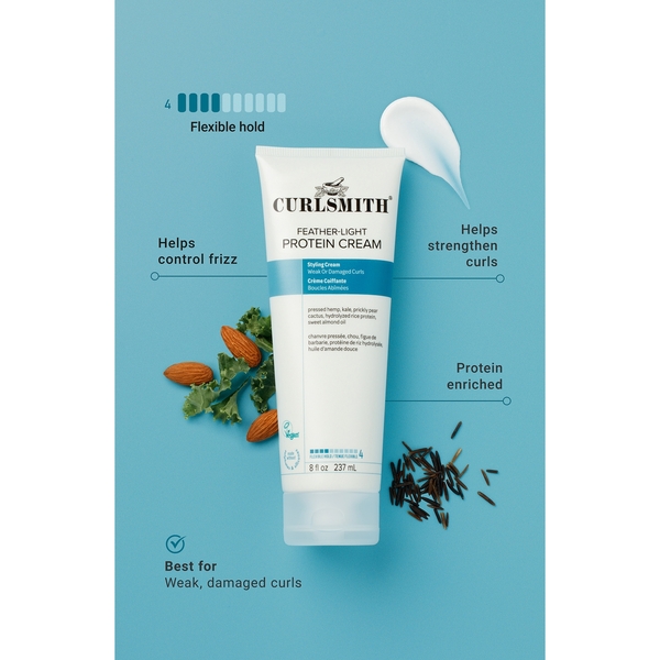  Curlsmith Feather-light Protein Cream 237ml 