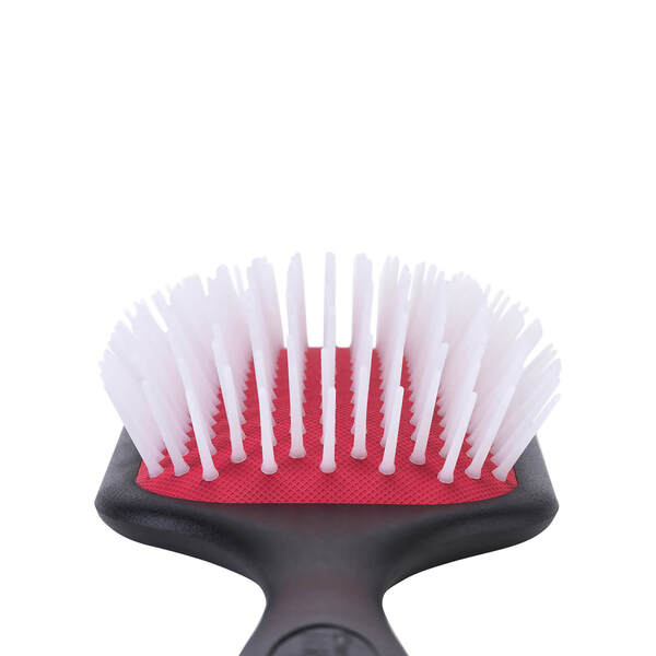  Denman D38 Power Paddle Brush - Red/black 