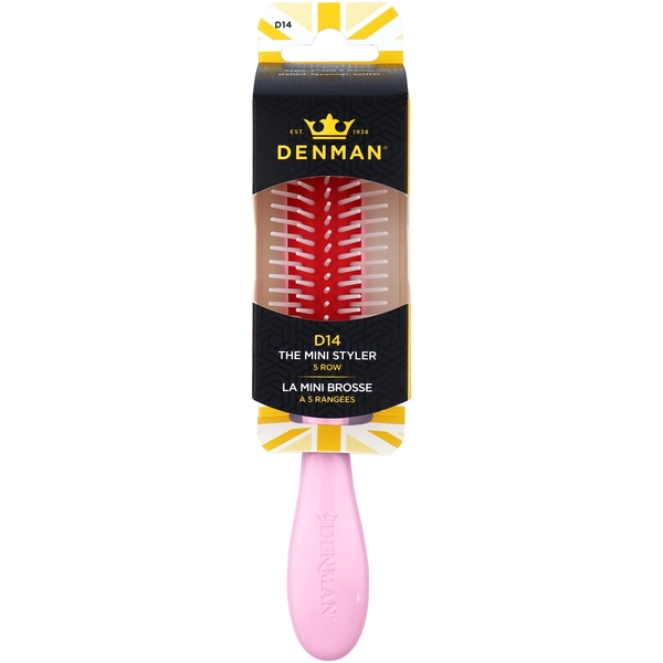  Denman D14 The Mini Curl Definer & Styler- Pink Crush 