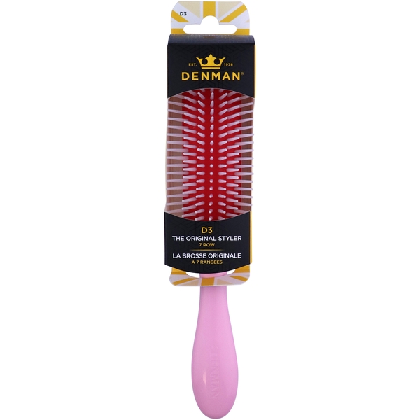  Denman D3 The Original Curl Definer & Styler- Pink Crush 