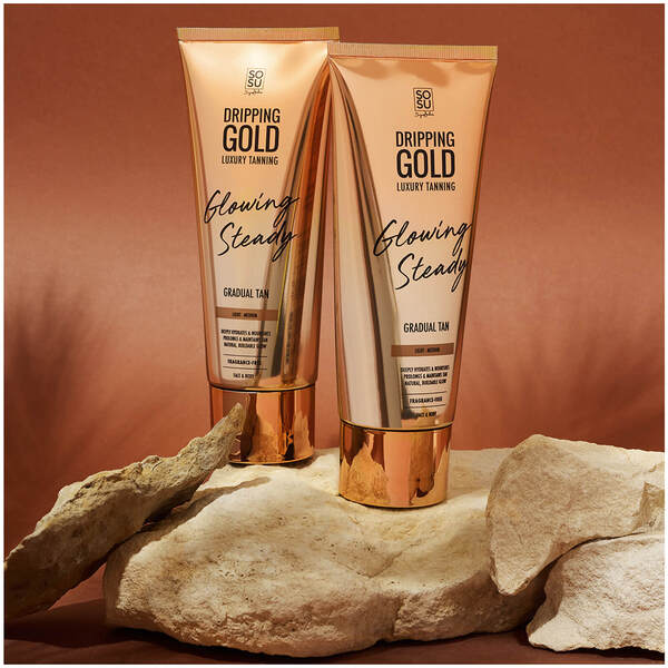  Sosu Dripping Gold Gradual Tan Lotion 230g (various Colours) - Medium-dark 